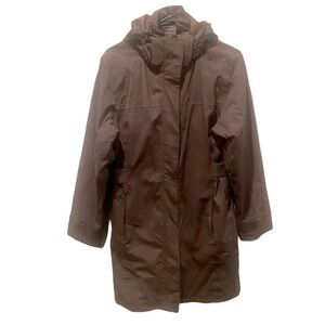 MARMOT DESTINATION Belted COAT Jacket Brown S